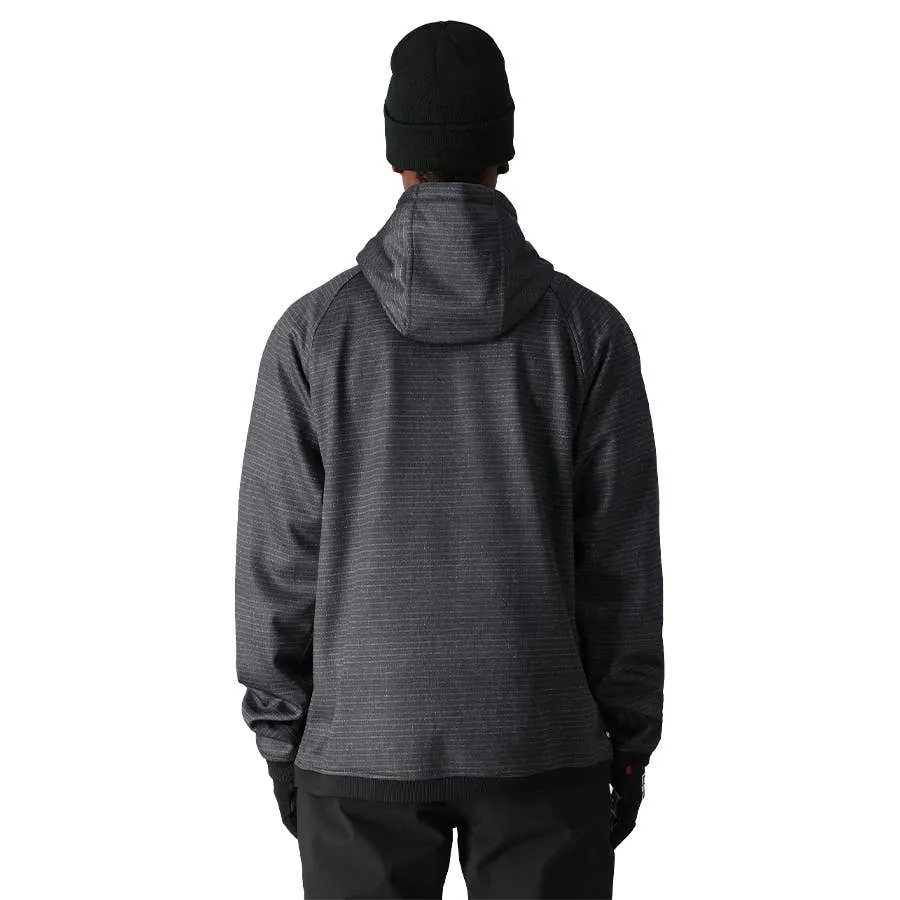 686 Men's Bonded Fleece Hoody - Black Ripstop