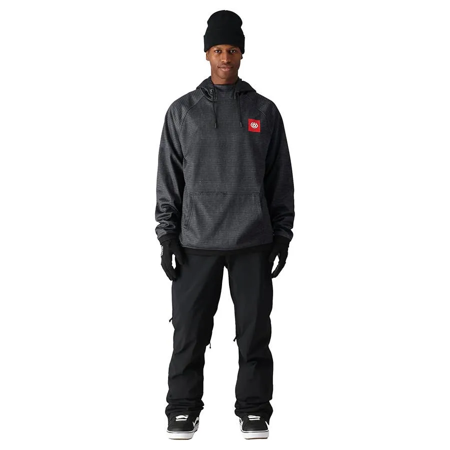 686 Men's Bonded Fleece Hoody - Black Ripstop