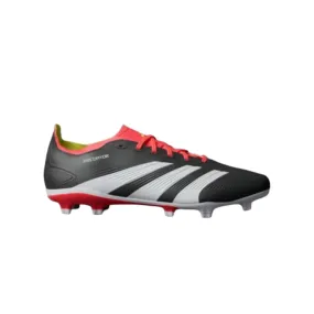 Adidas Unisex Perdator League Firm Ground Football Shoe (Core Black/Cloud White/Solar Red)