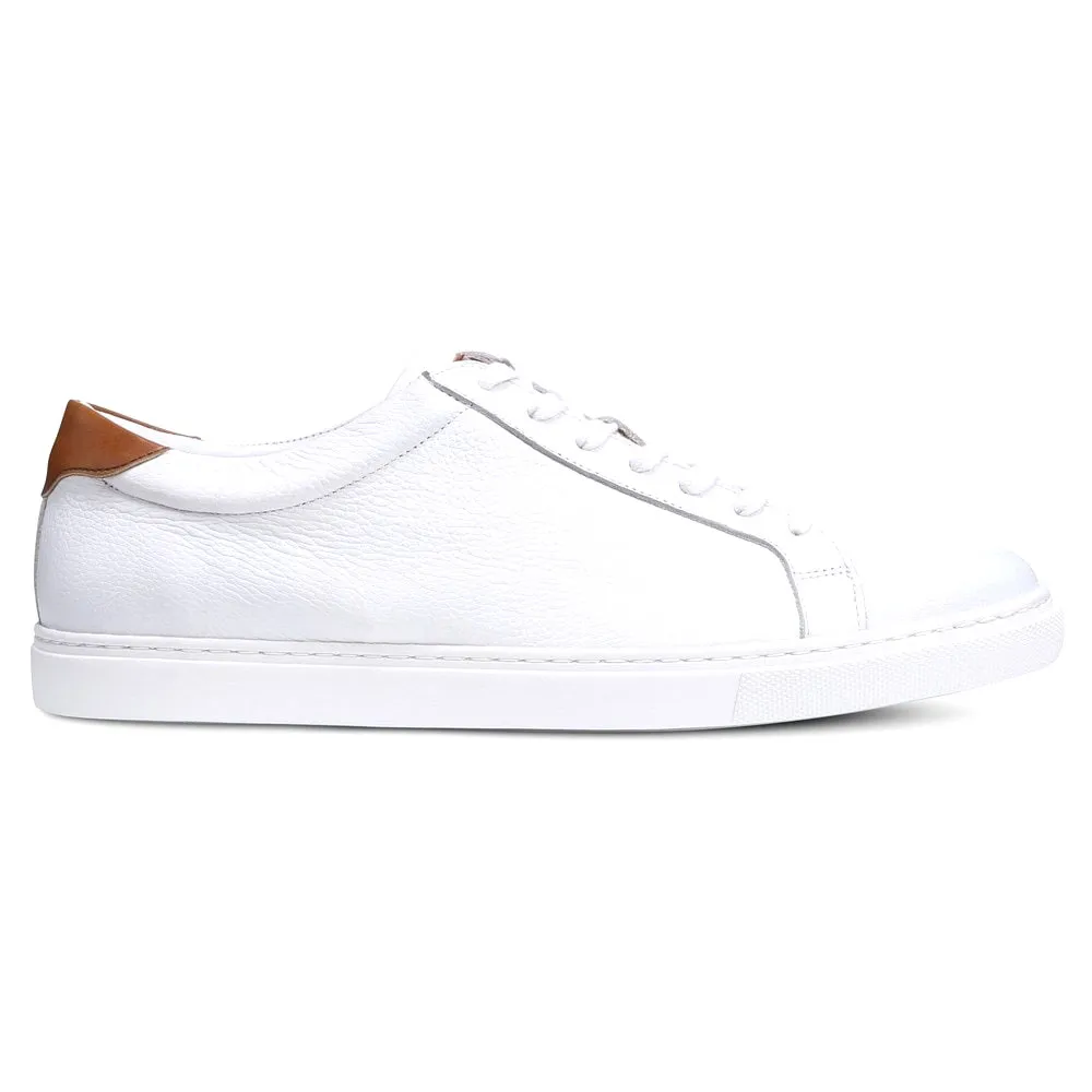 Allen Edmonds Courtside Leather Sneaker White (3580)