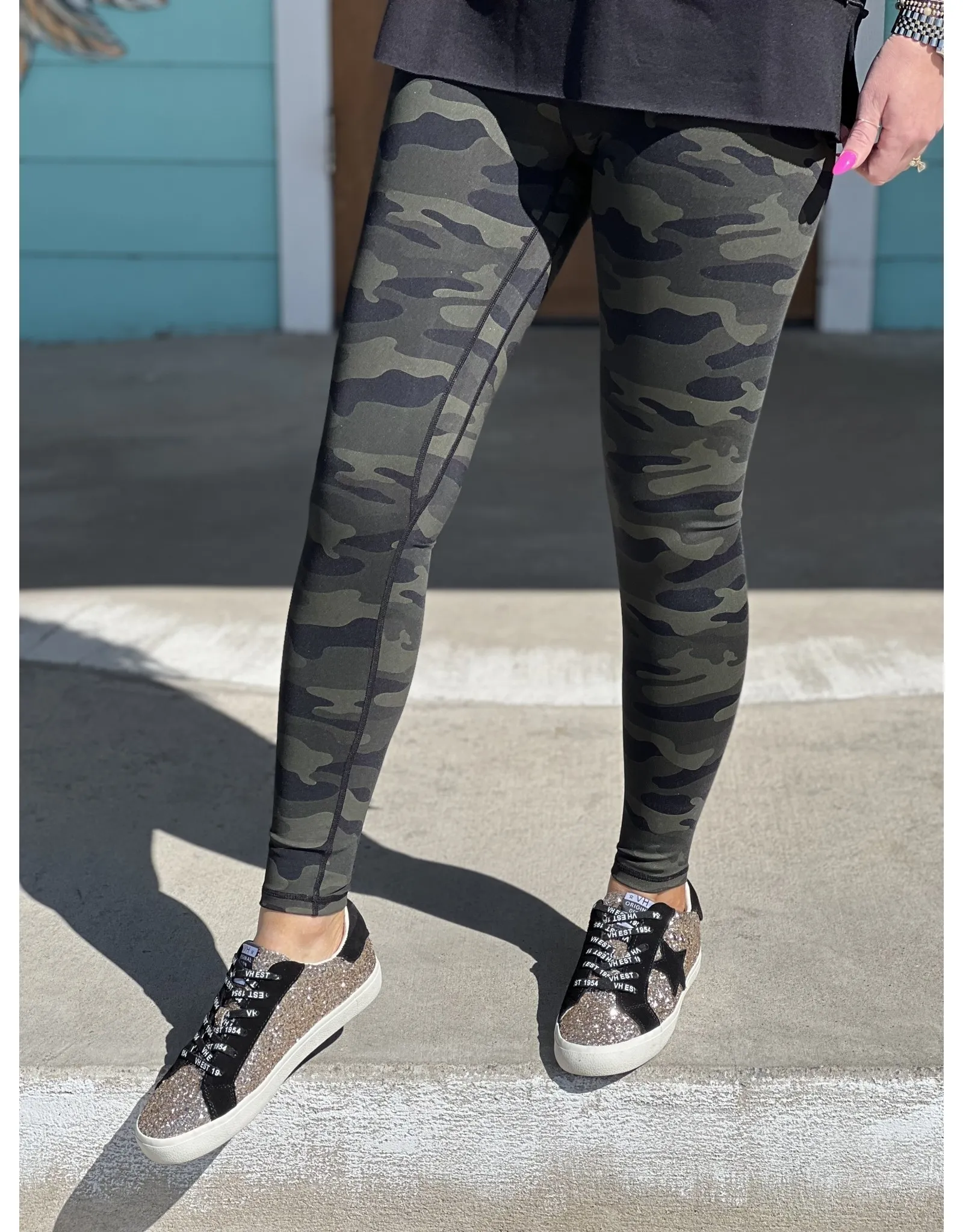 Another Love Woodland Camo Leggings