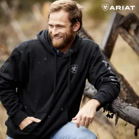 Ariat Mens Logo Black Hoodie | Outerwear | Shop Online