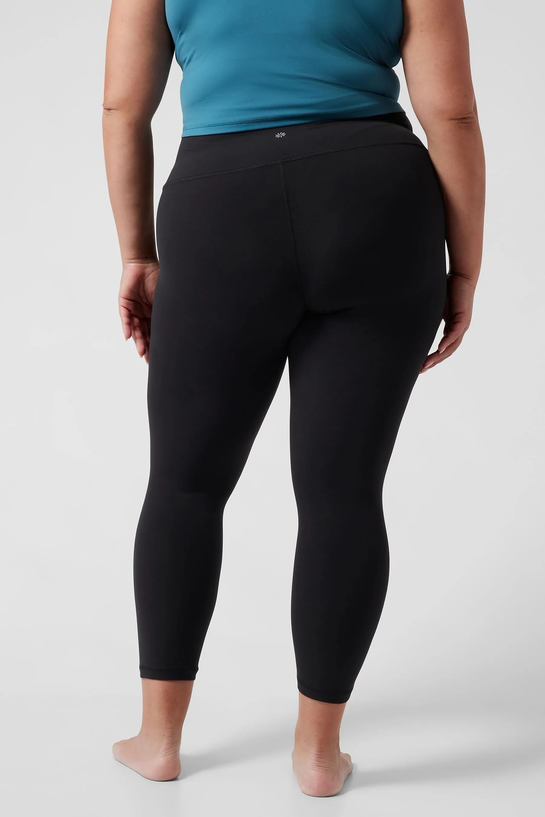 Athleta Black Transcend 7/8 Leggings