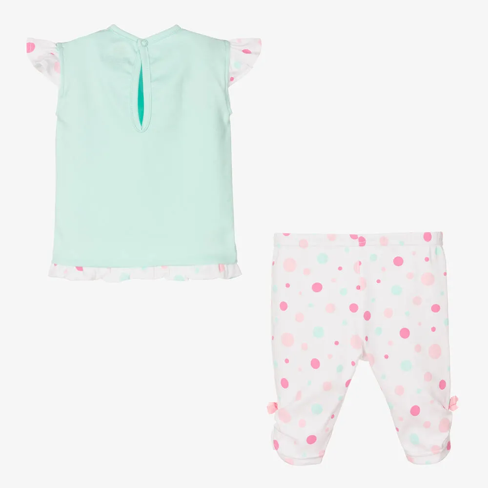 Baby Girls Cotton Leggings Set