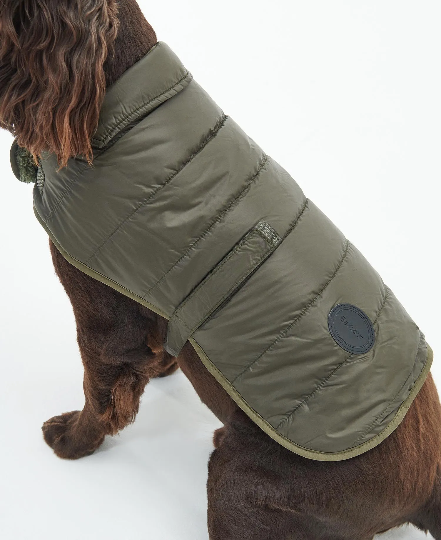  Baffle Quilted Dog Coat     