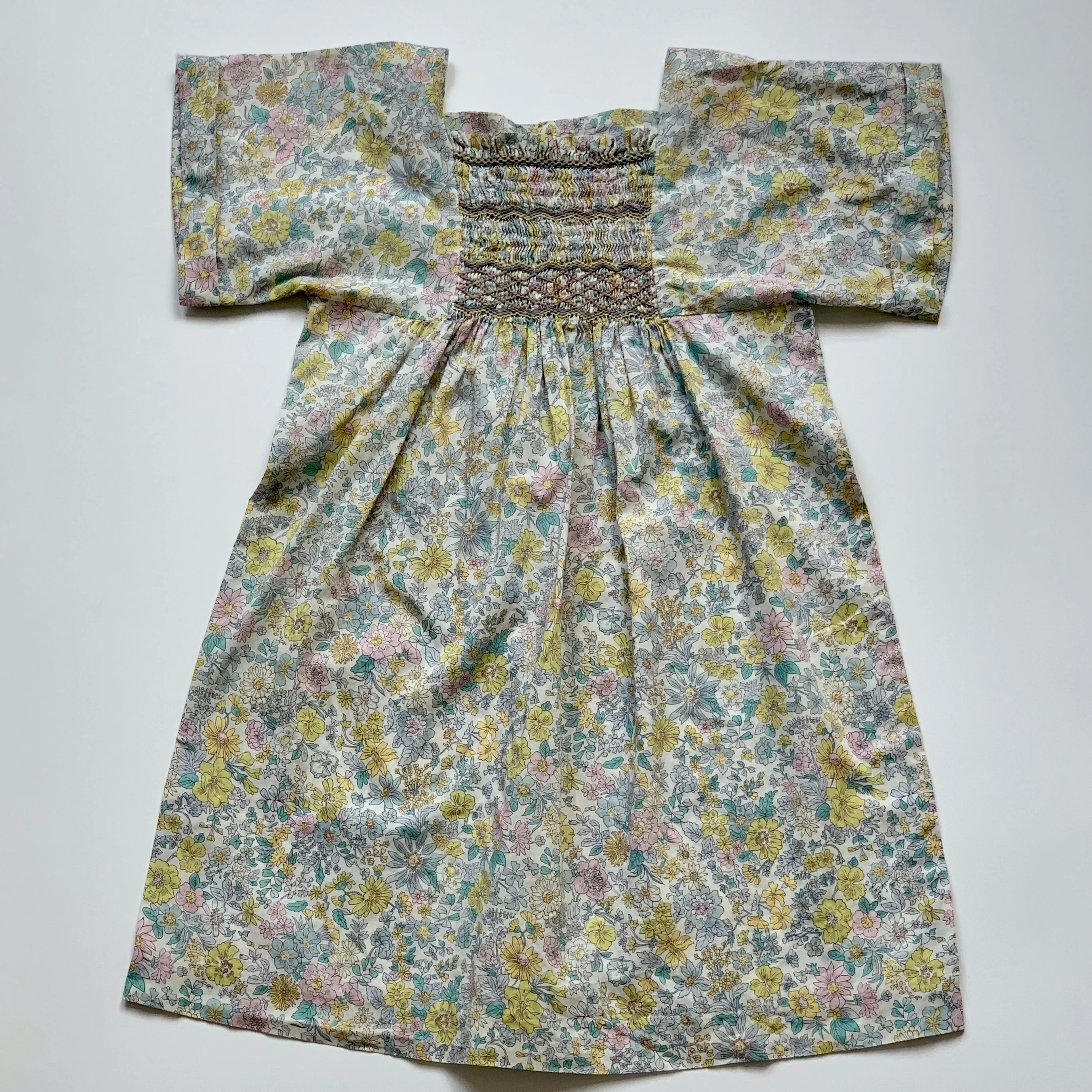 Bonpoint Anniversary Blue Liberty Print Dress: 6 Years