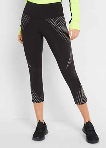 bonprix Cropped Sports Leggings | Grattan