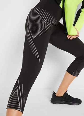 bonprix Cropped Sports Leggings | Grattan