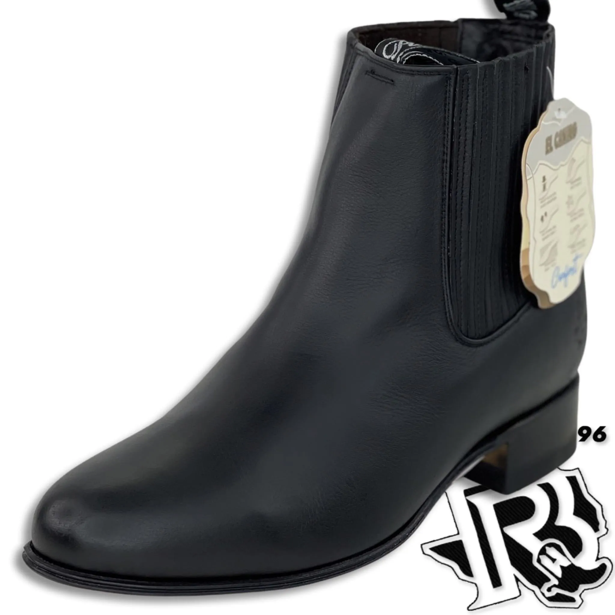 BOTIN CHARRO EL CANELO | PIEL DEER BLACK #232