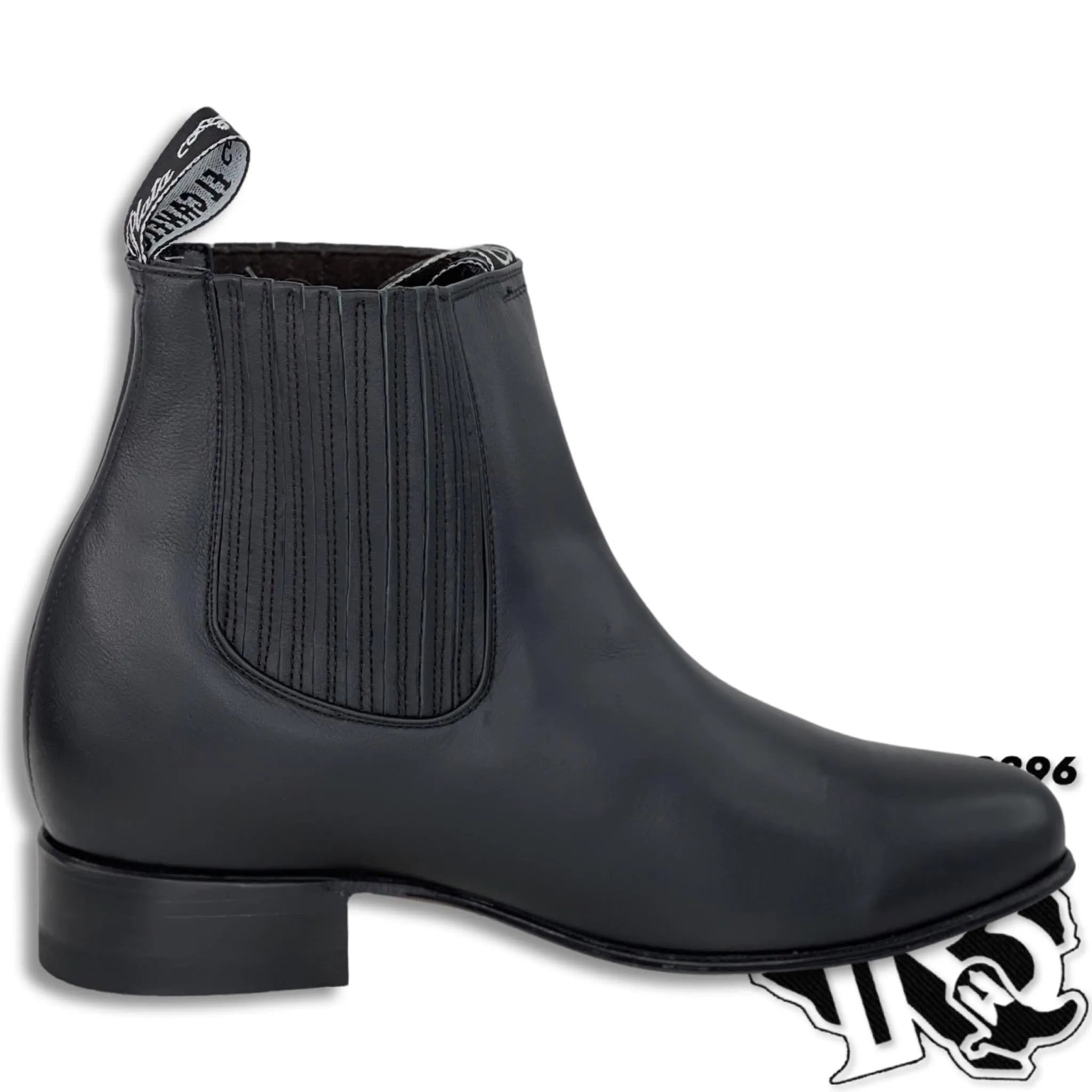 BOTIN CHARRO EL CANELO | PIEL DEER BLACK #232