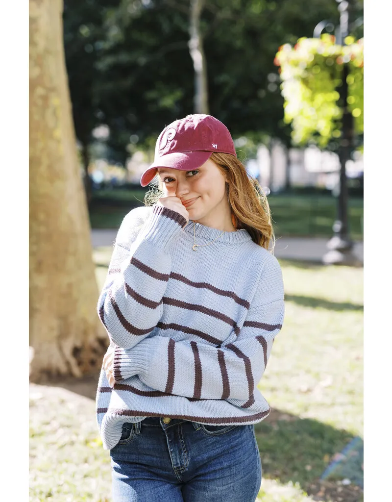  Boyfriend Stripe Sweater      