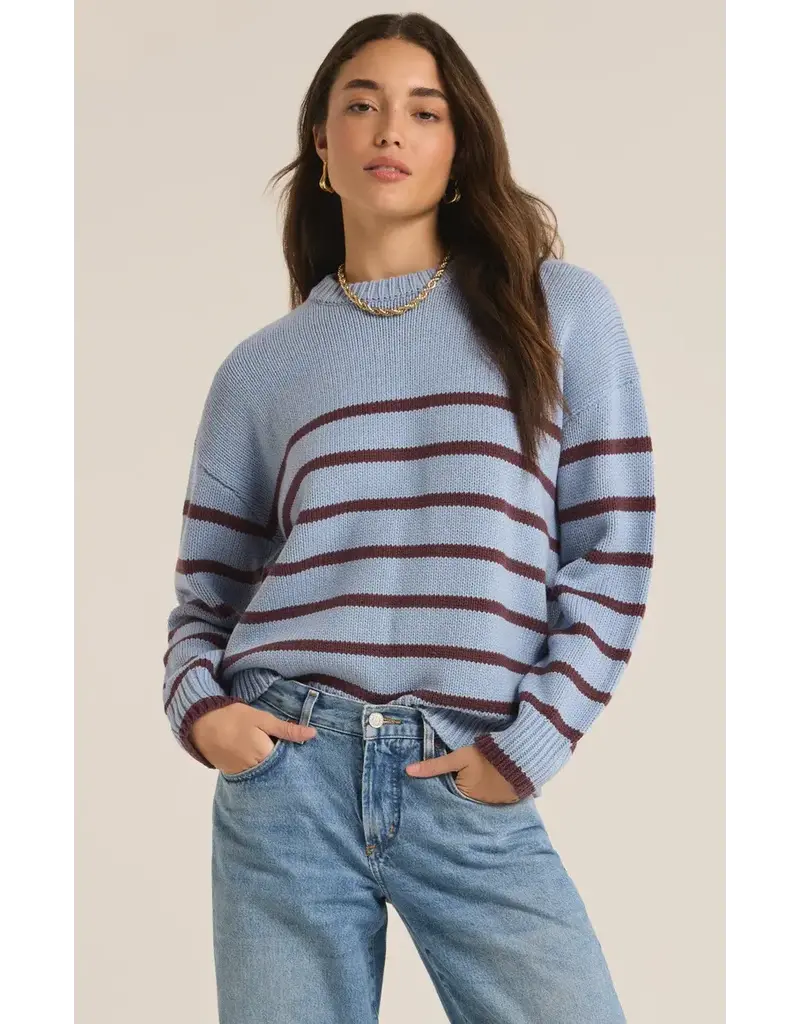  Boyfriend Stripe Sweater      