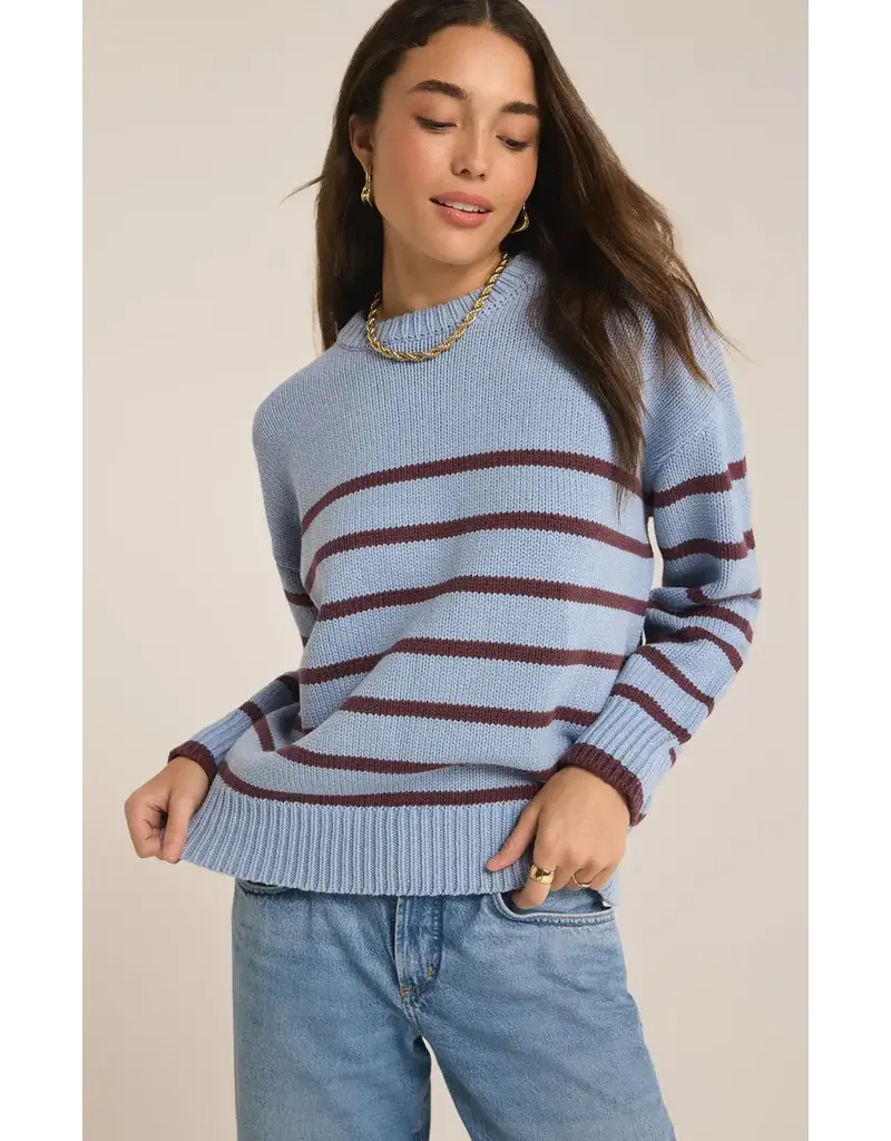  Boyfriend Stripe Sweater      