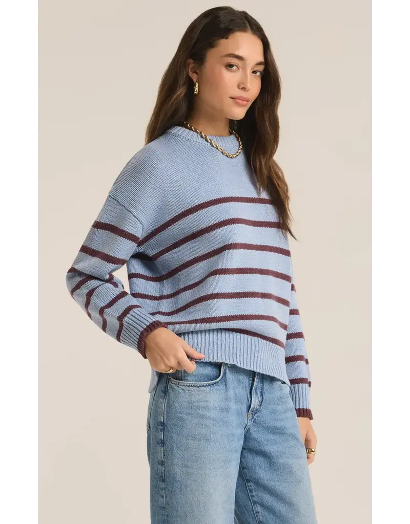  Boyfriend Stripe Sweater      