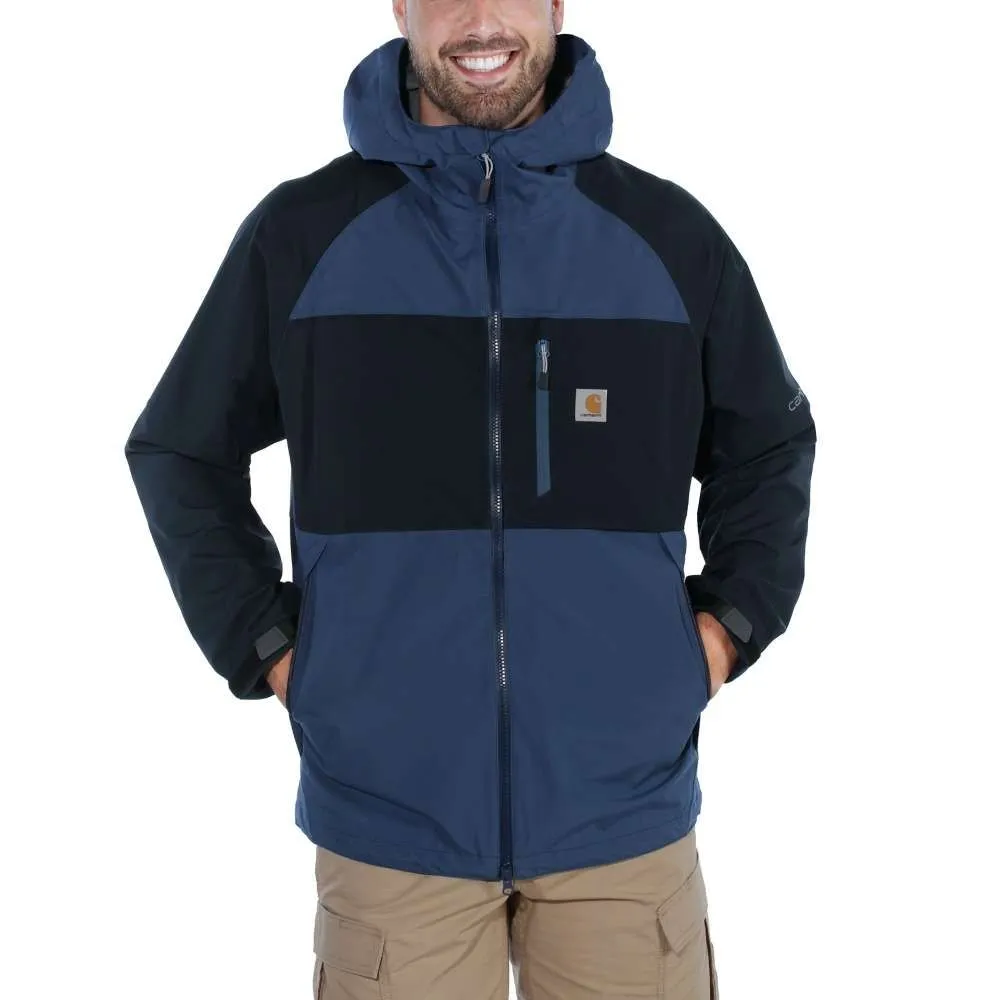 Carhartt 104245 Force Hooded Jacket - Dark Blue Navy