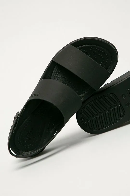 Crocs sandals women's black color