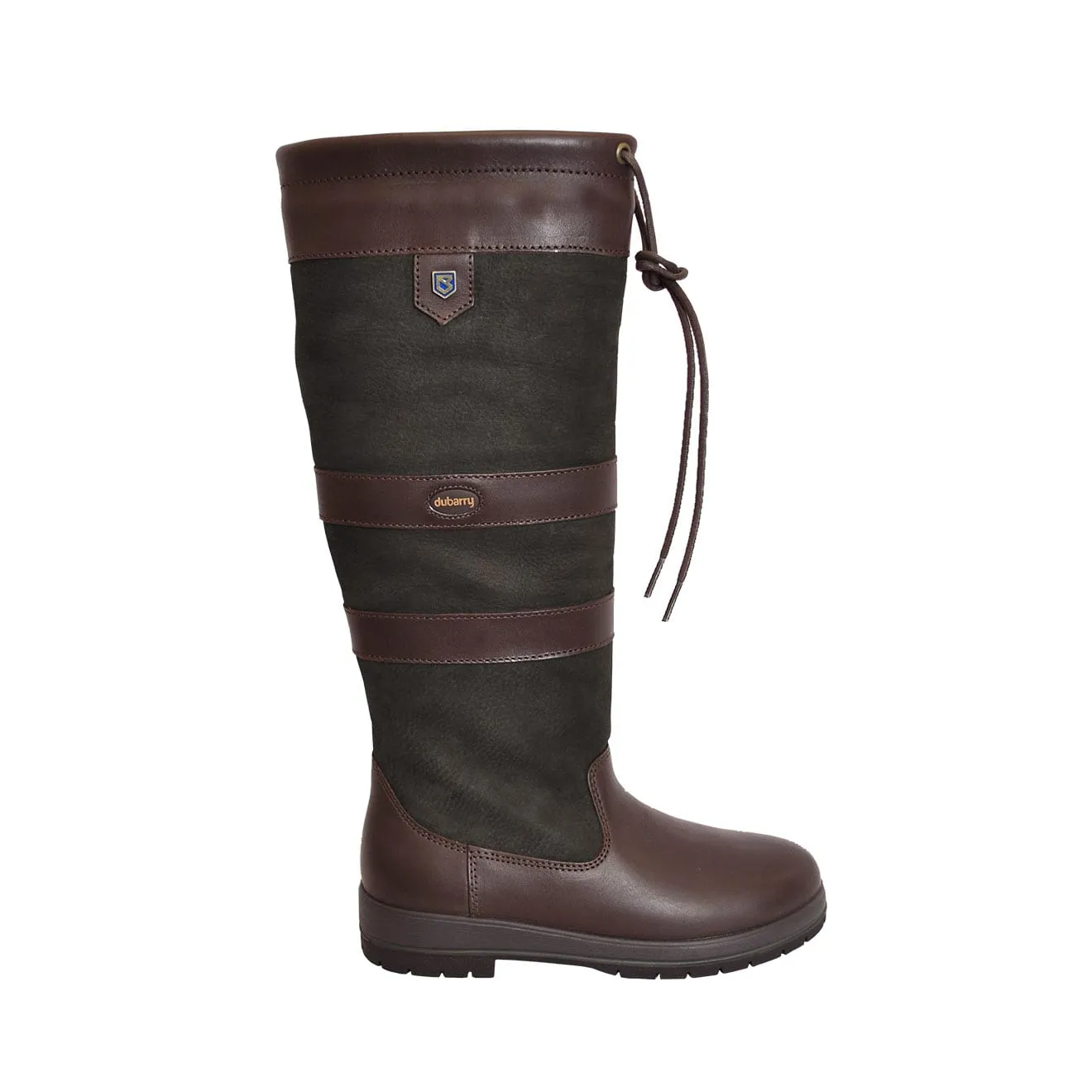 Dubarry Womens Galway Gortex Leather Boot Black Brown