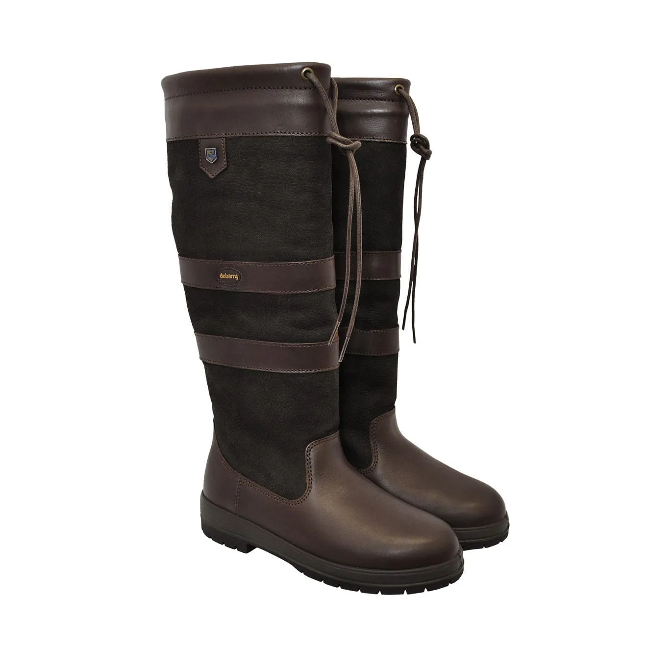 Dubarry Womens Galway Gortex Leather Boot Black Brown