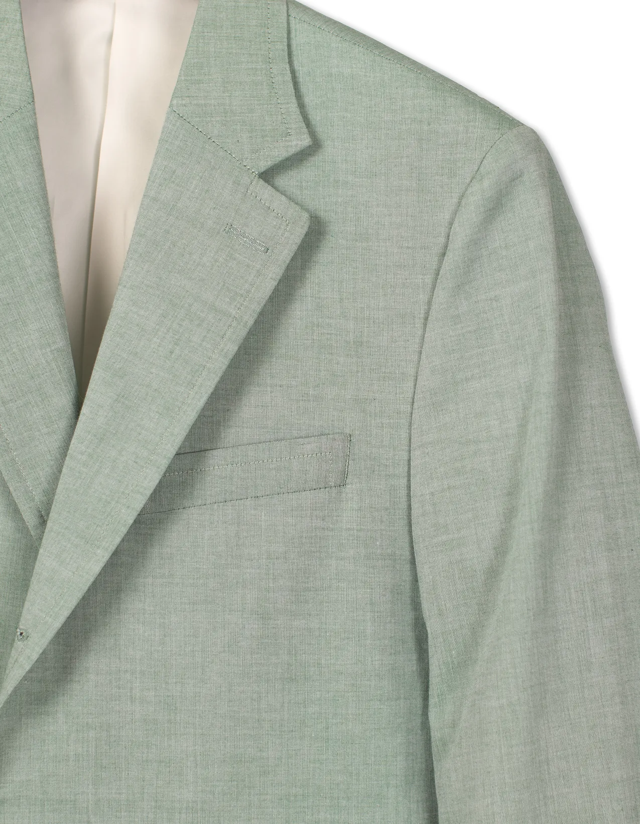 GREEN CHAMBRAY SPORT COAT - CLASSIC FIT