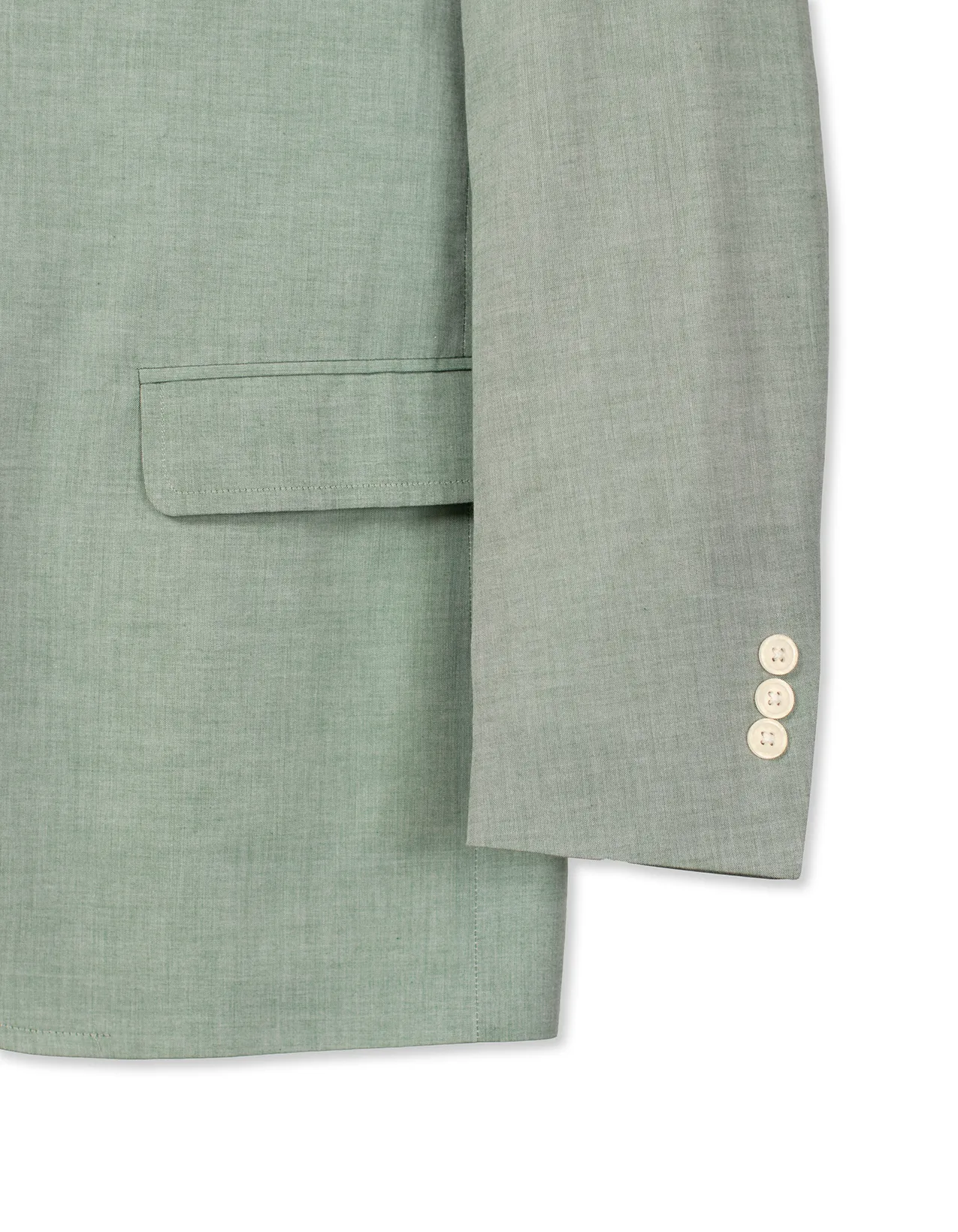 GREEN CHAMBRAY SPORT COAT - CLASSIC FIT