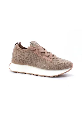 GUESS Elastic Sneaker Donna Nude FL7LAUFAM12