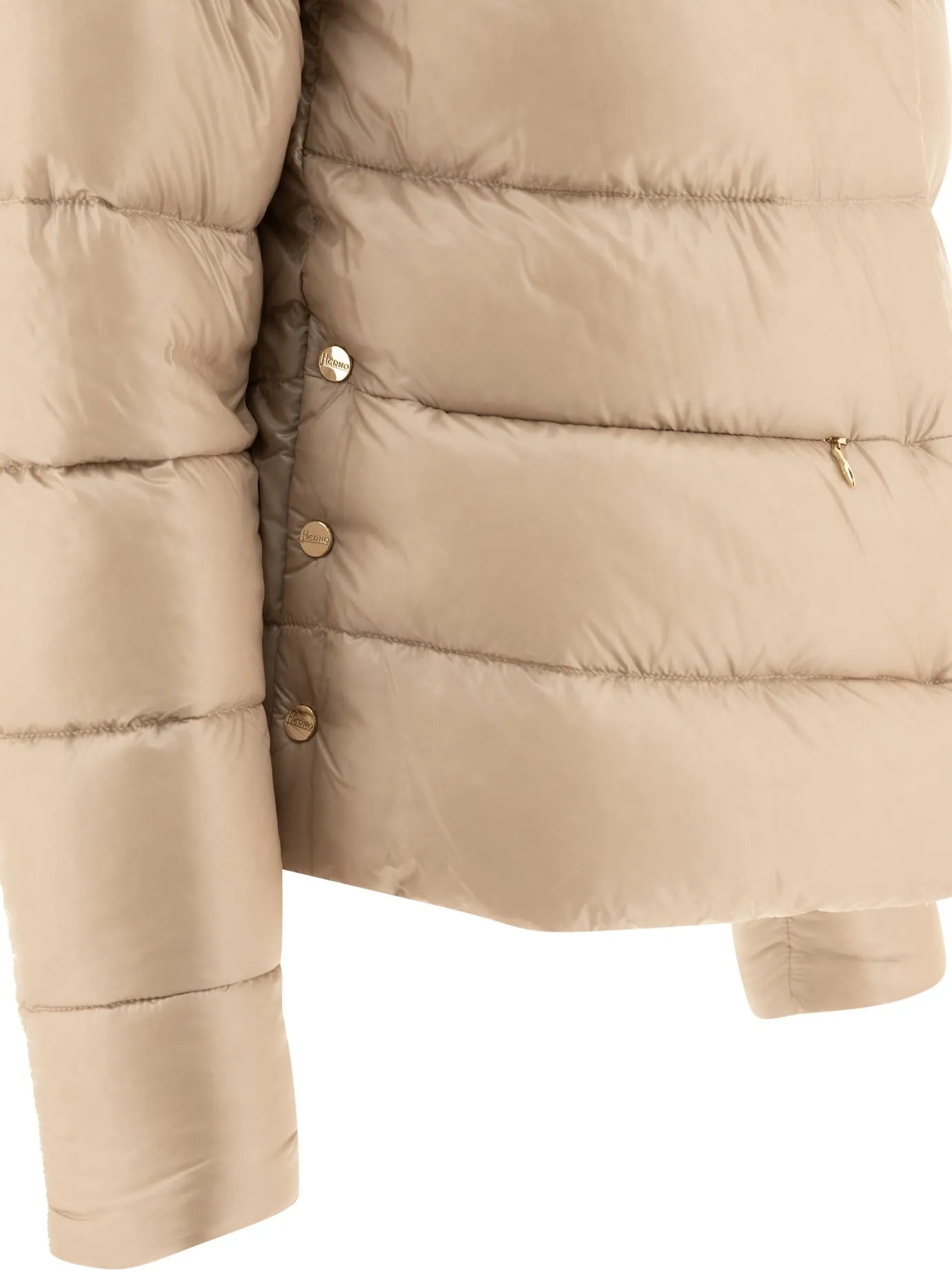 HERNO Ultralight Beige Down Jacket for Women