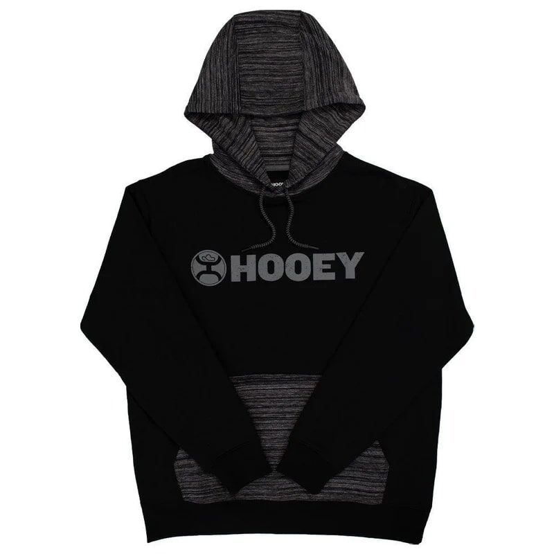 Hooey Men's Lock-Up Hoody in Black