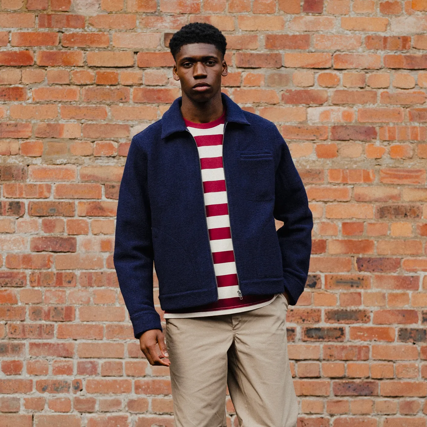 HUXLEY WOOL BOMBER