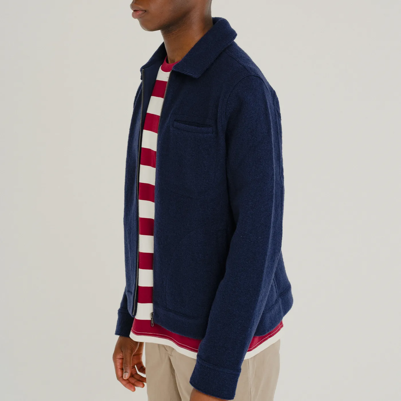 HUXLEY WOOL BOMBER