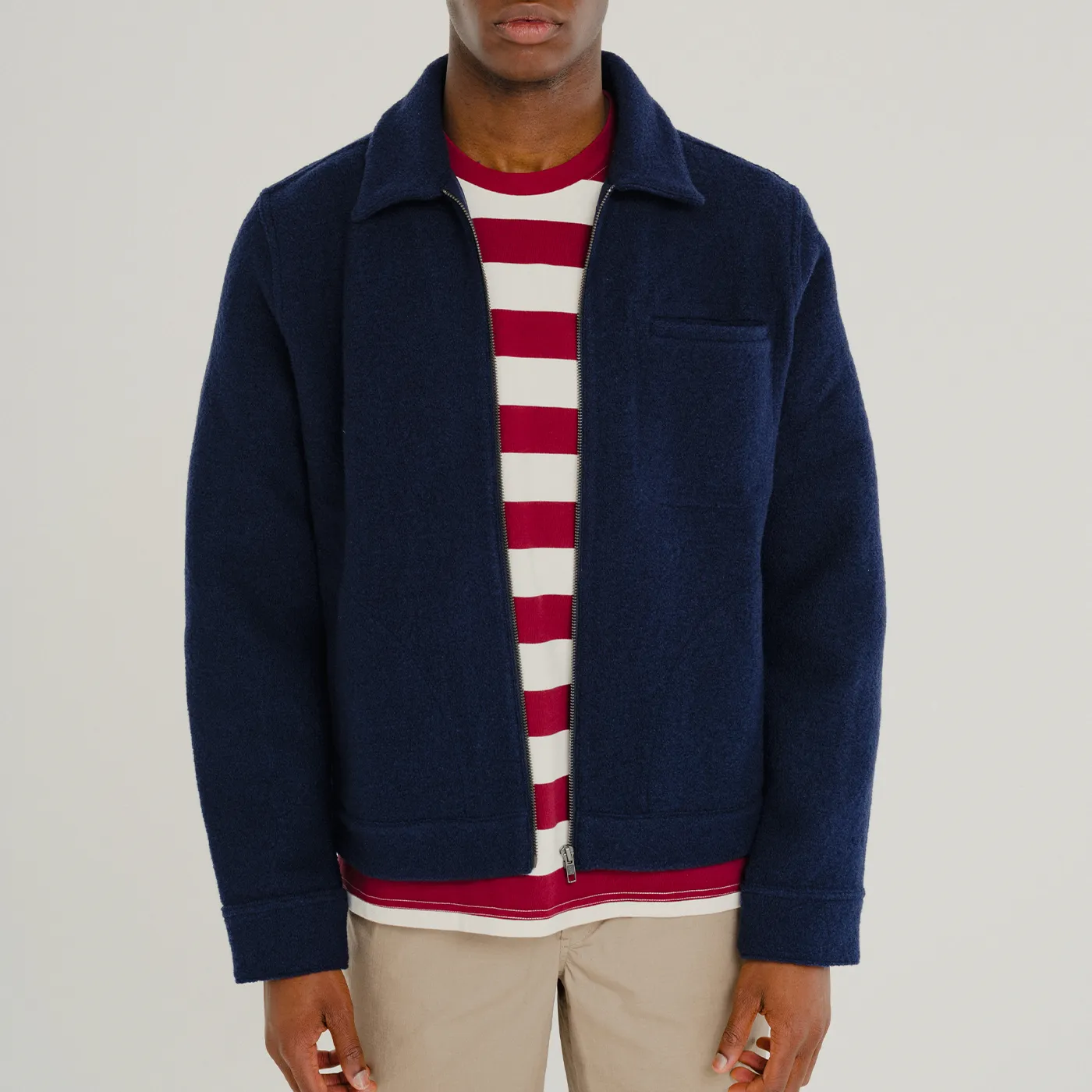 HUXLEY WOOL BOMBER