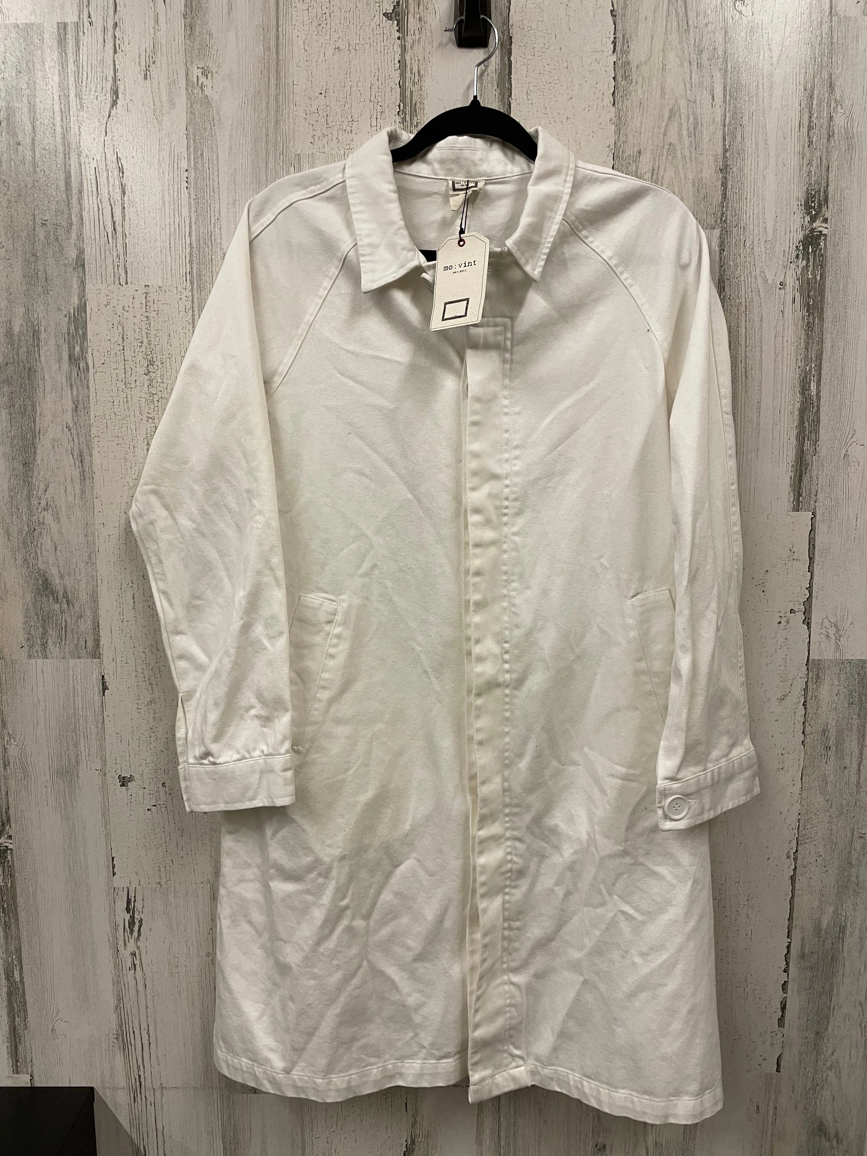 Jacket Other By Clothes Mentor In White, Size: L