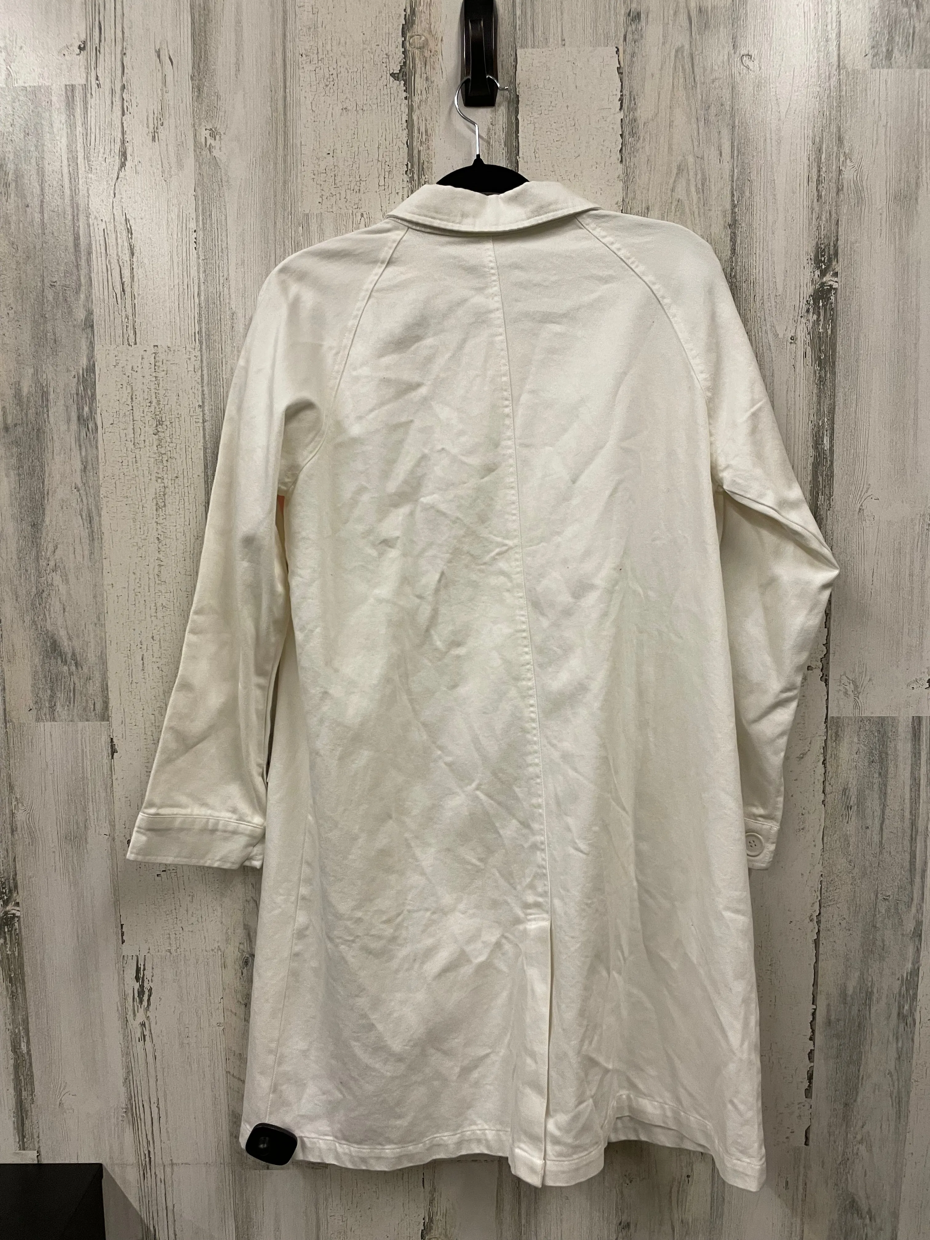 Jacket Other By Clothes Mentor In White, Size: L