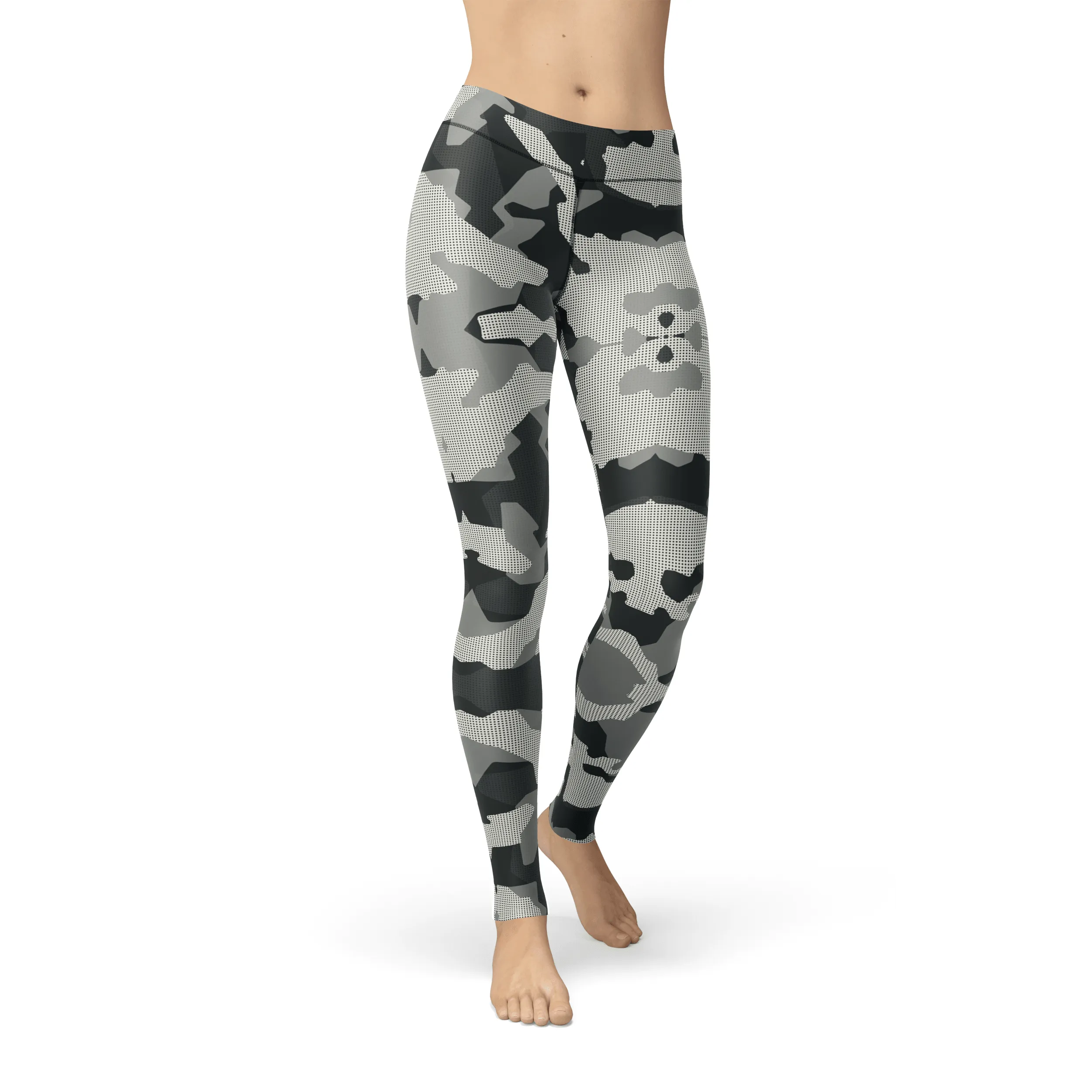 Jean Digital Grey Camo Leggings