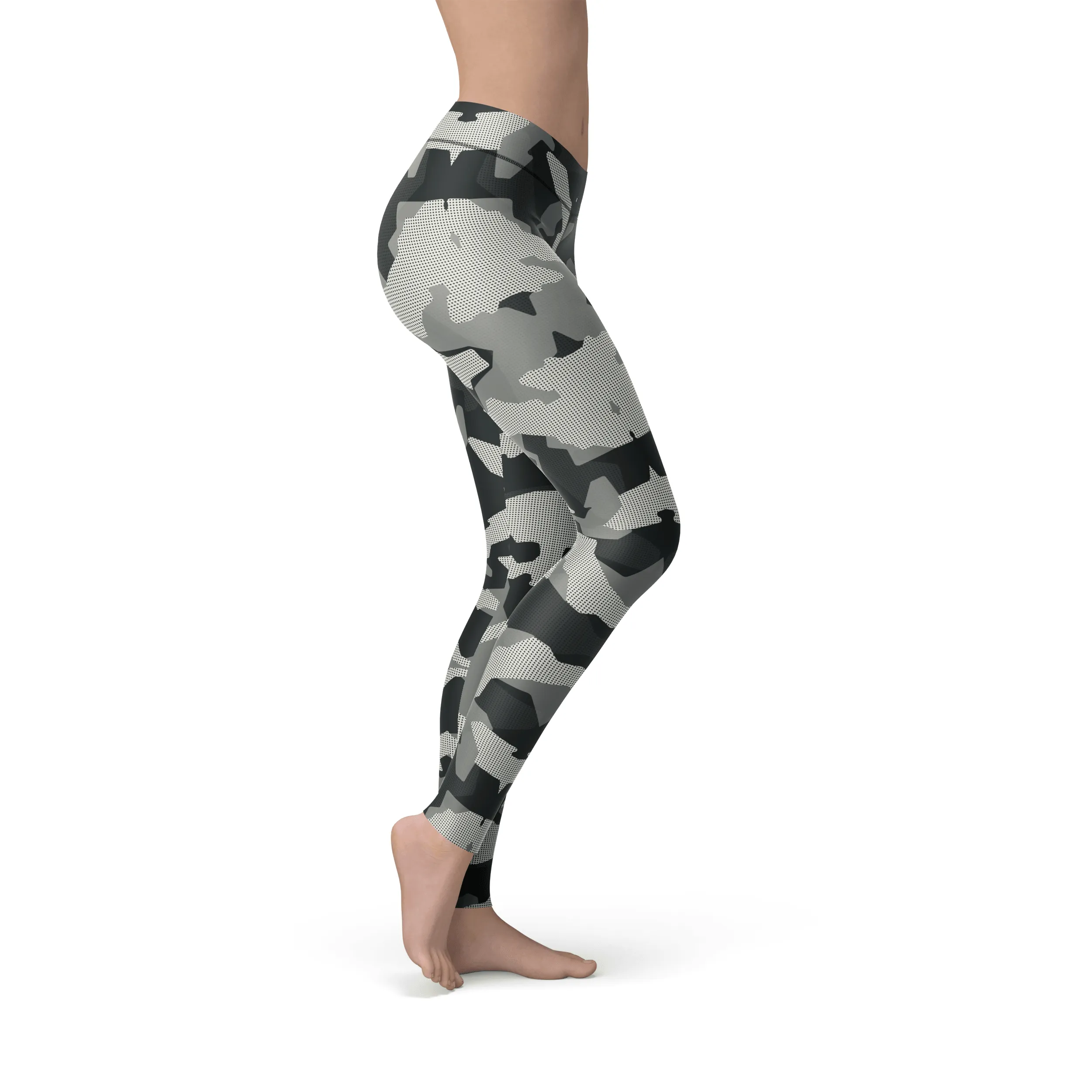 Jean Digital Grey Camo Leggings