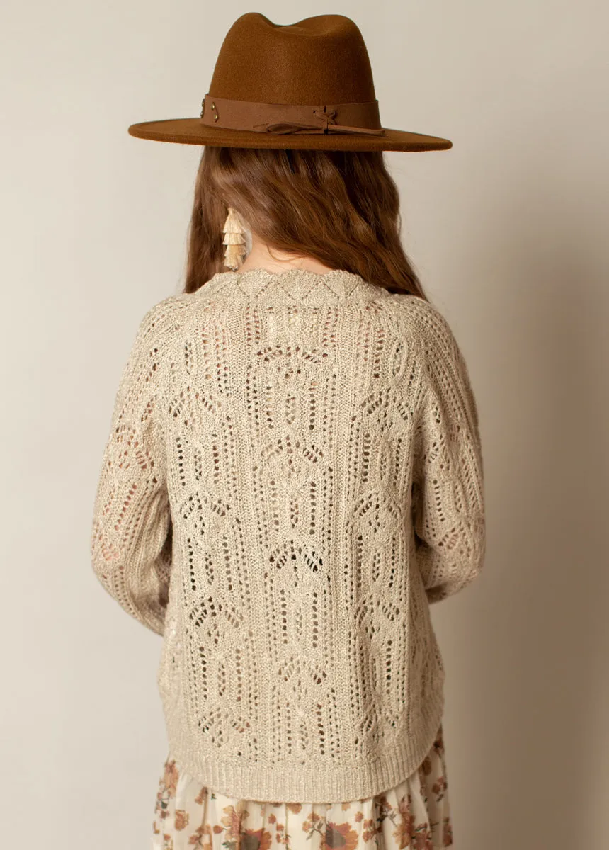 Jelina Sweater in Light Taupe