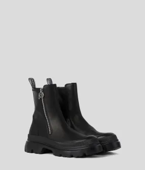 Karl Lagerfeld, K/ikonik Nft Trekka Max Boots, Woman, Black, Size: 41