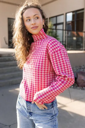 Kat Houndstooth Sweater