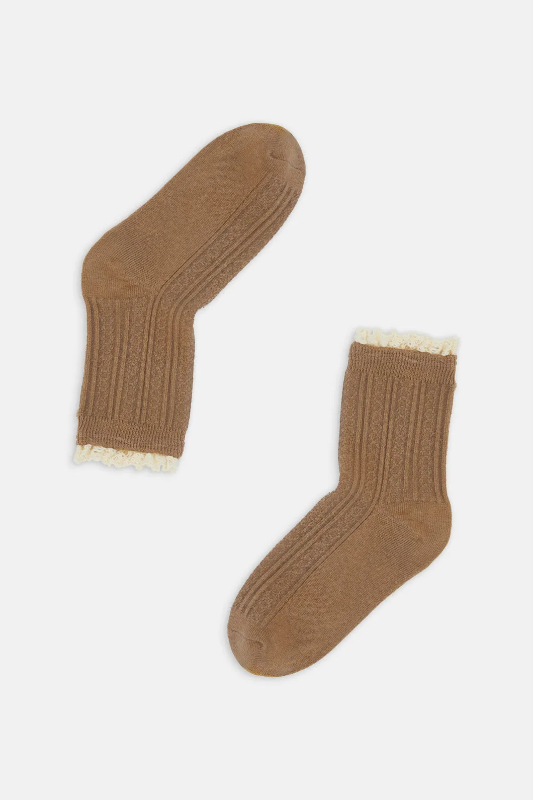 Lace Trim Sock