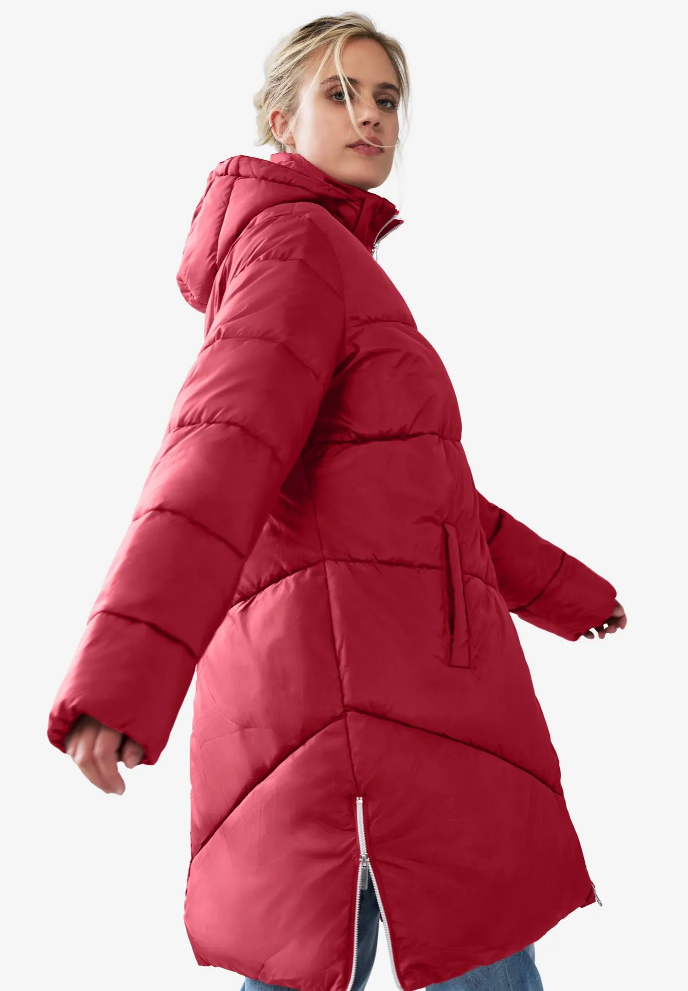 Long Puffer Coat