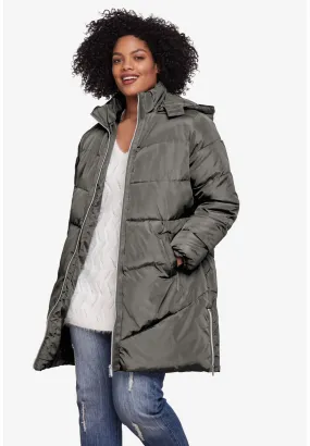 Long Puffer Coat