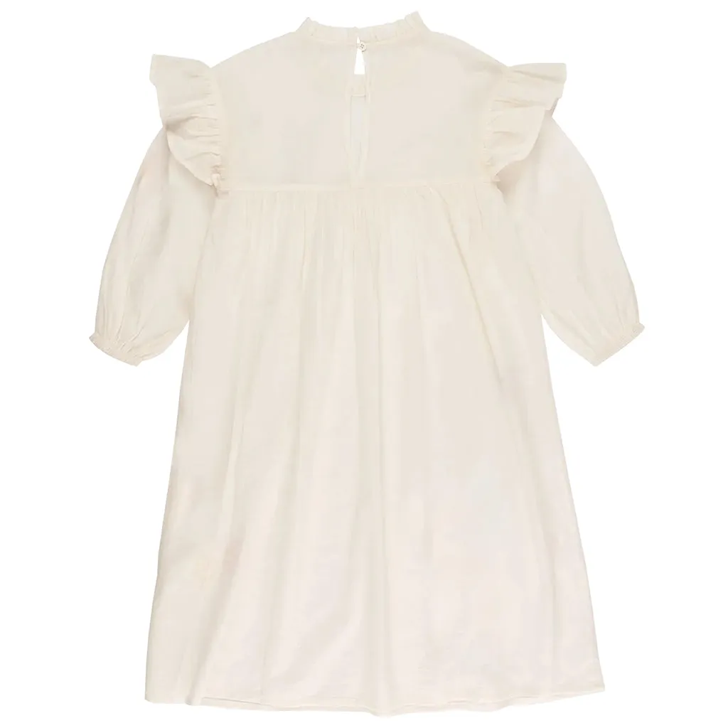 Maison Mangostan Child Mermaid Dress White