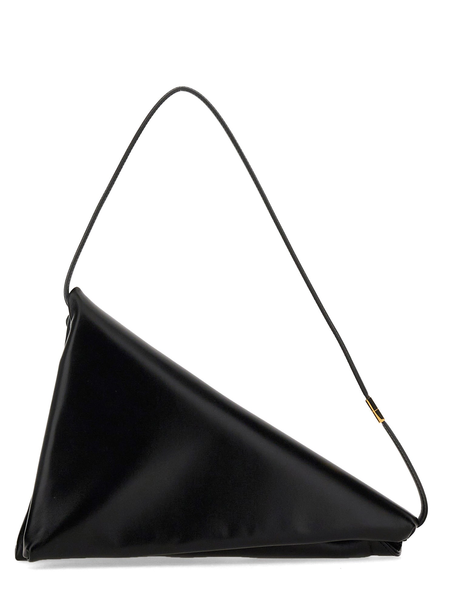 MARNI    PRISM LEATHER TRIANGLE BAG