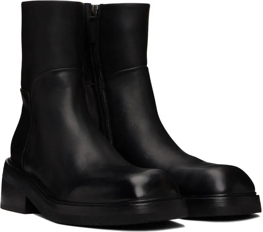 Marsèll Black Facciata Boots