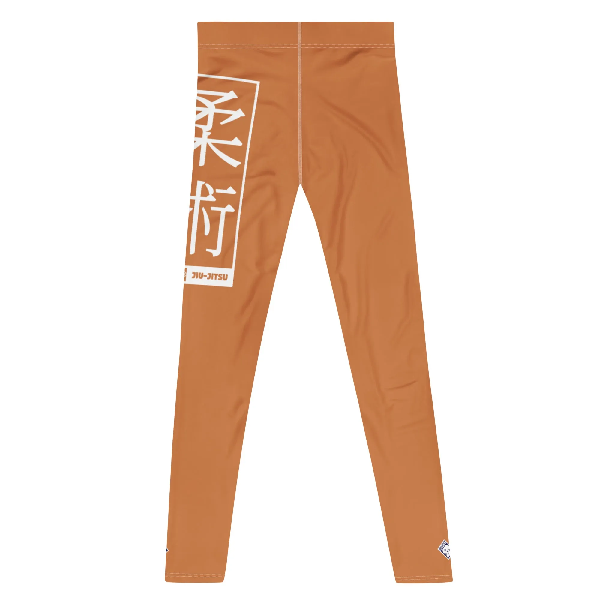 Men's Athletic Workout Leggings For Jiu Jitsu 007 - Raw Sienna