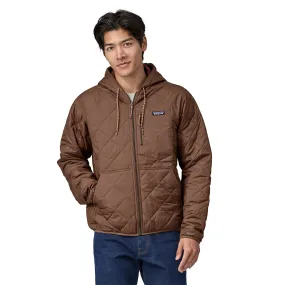 Men's Diamond Quilted Bomber Hoody