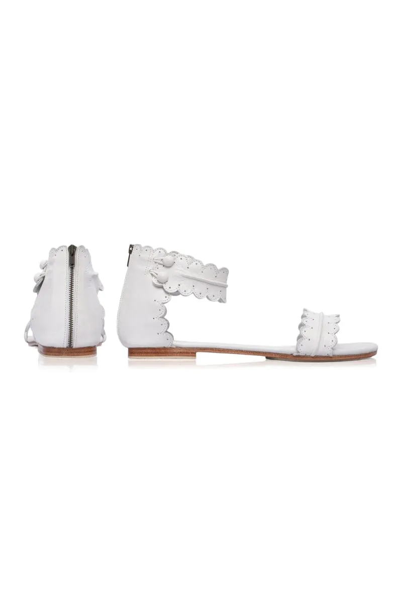 Midsummer Sandals in White