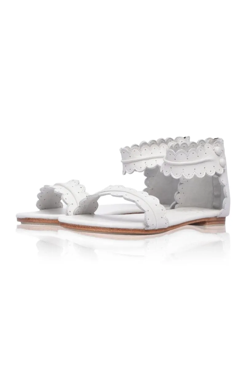 Midsummer Sandals in White