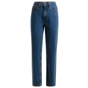 MOM JEANS DENIM STRETCH Donna Authentic Mid