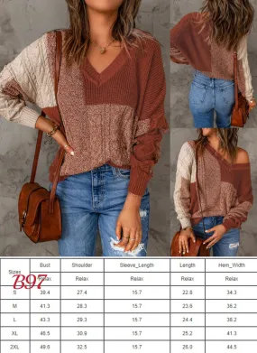 Multi Brown Sweater