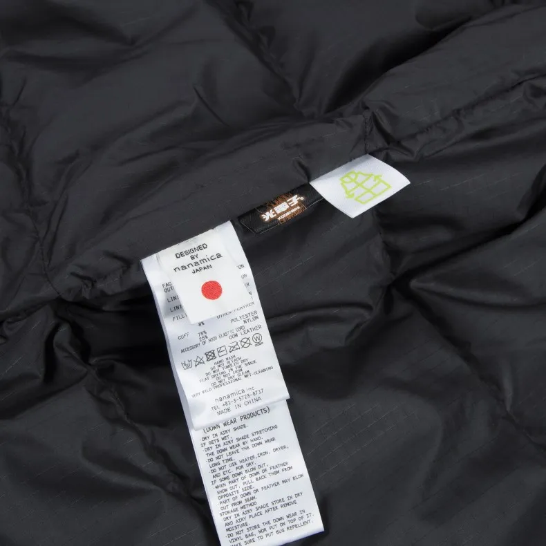 nanamica nanamican Down Coat (Black)